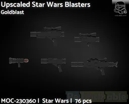Upscaled SW Blasters Combo Pack