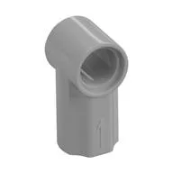 Technic Axle and Pin Connector Angled #1 / Pearl Light Gray
