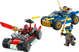 Rogue vs. Drix Race Car Duel