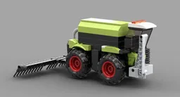 Green Tractor / Xerion with little Kaveco Slurry tanker