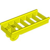 Lego Duplo Ladder with Base Locking Ring, Short (Fire) / Vibrant Yellow