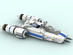 Y Wing - alternative build of Rebel U wing set (75399)