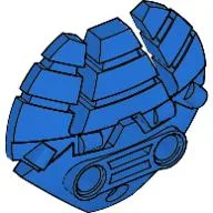 Large Figure Shield 5 x 5 with Triple Blasters / Blue