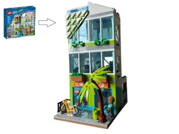 City Apartments 3 Storey Modular Alternate build of 60365
