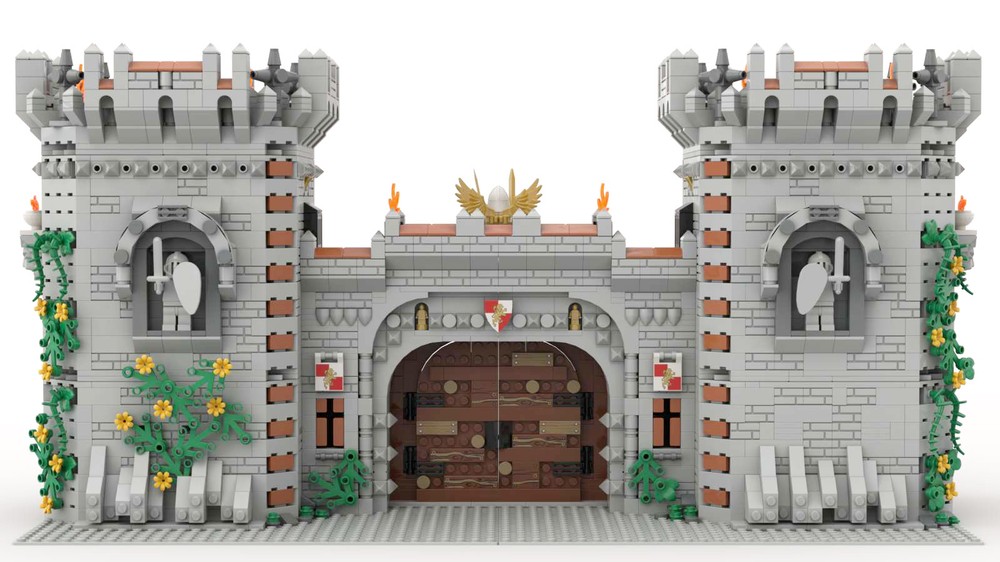 Lego Medieval Castle Gate