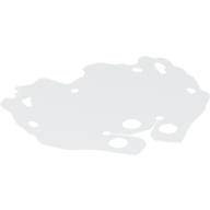 Lego Neckwear Cape, Tattered (Ringwraith) / White