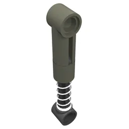 Technic Shock Absorber 6.5L with Soft Spring, Standard Coil [Complete Assembly] / Dark Gray