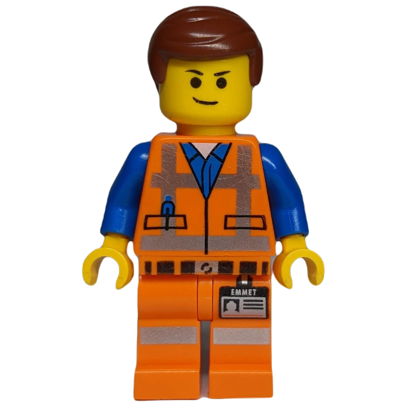 Lego Emmet, Eyebrows, Happy / Scream