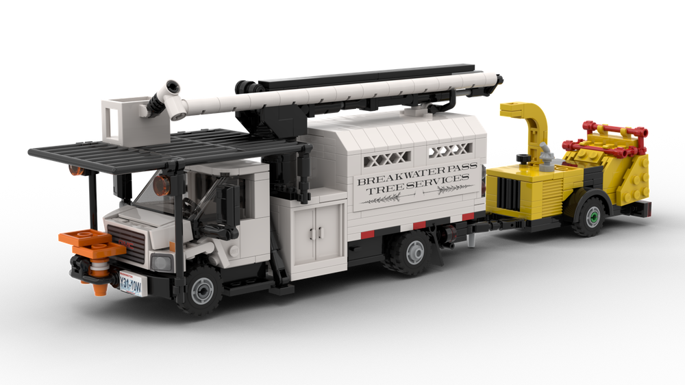 Lego GMC Topkick Tree Trimmer