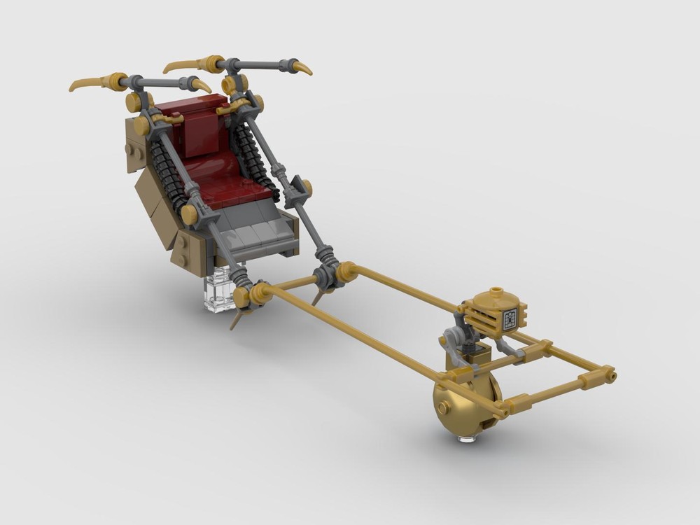 Lego Rickshaw droid and carriage