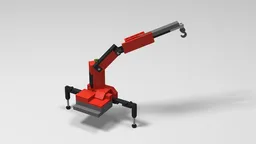 Knuckle boom crane