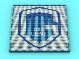 KRC Genk Emblem With Frame