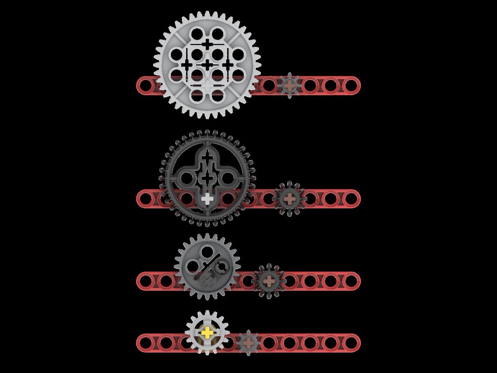 Lego Offset Gears