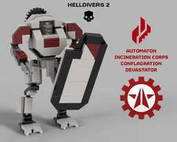 Helldivers 2 Automaton Incineration Corps Conflagration Devastator