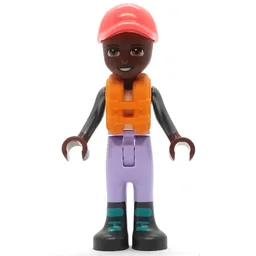 Elijah - Wetsuit, Lifejacket, Coral Cap