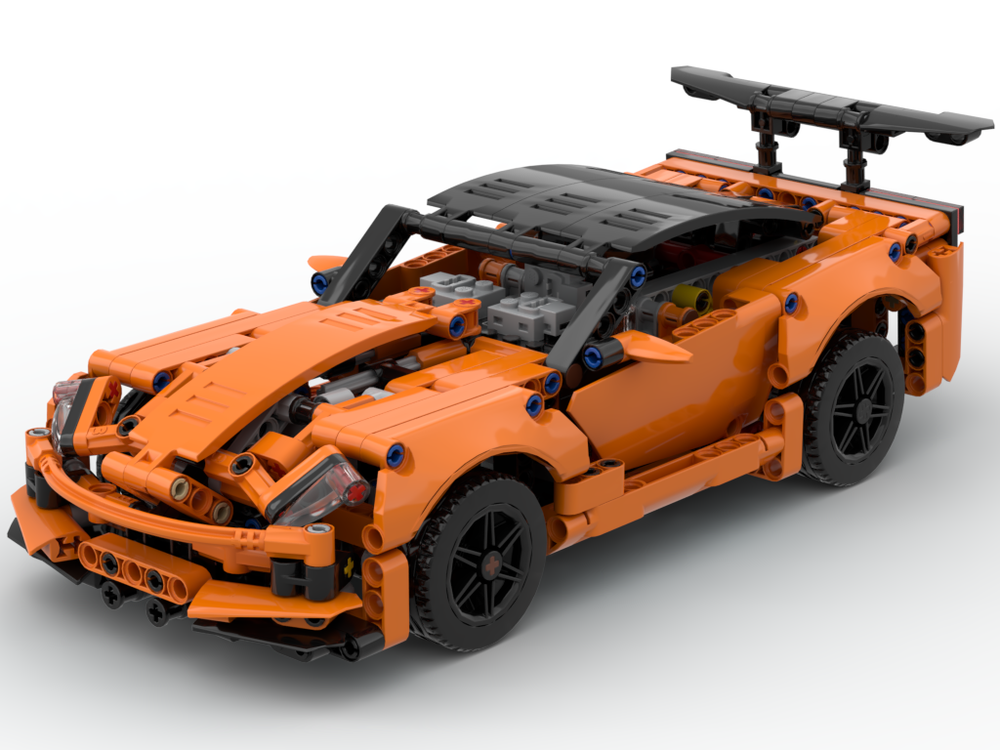 Lego Fast Buwizz 3.0 RC Corvette zr1 mod