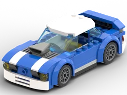 60312 - Muscle Car with Supercharger