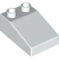 Duplo Brick 3 x 2 Slope 33° / White