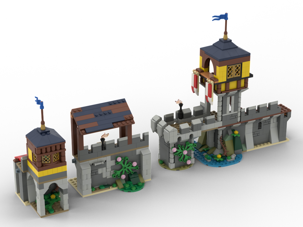 Lego 2nd Expansion pack for the castle set 31120 - Alternate Build 1x31120