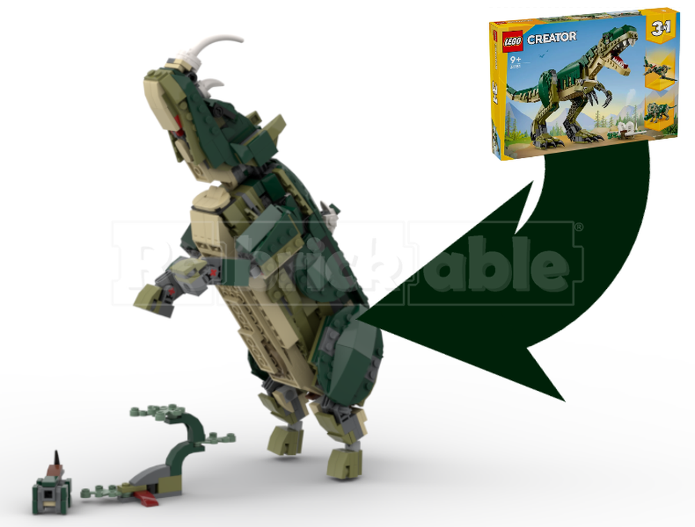 Lego 31151-Green Rhino