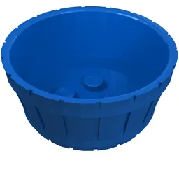 Barrel Half Large / Blue