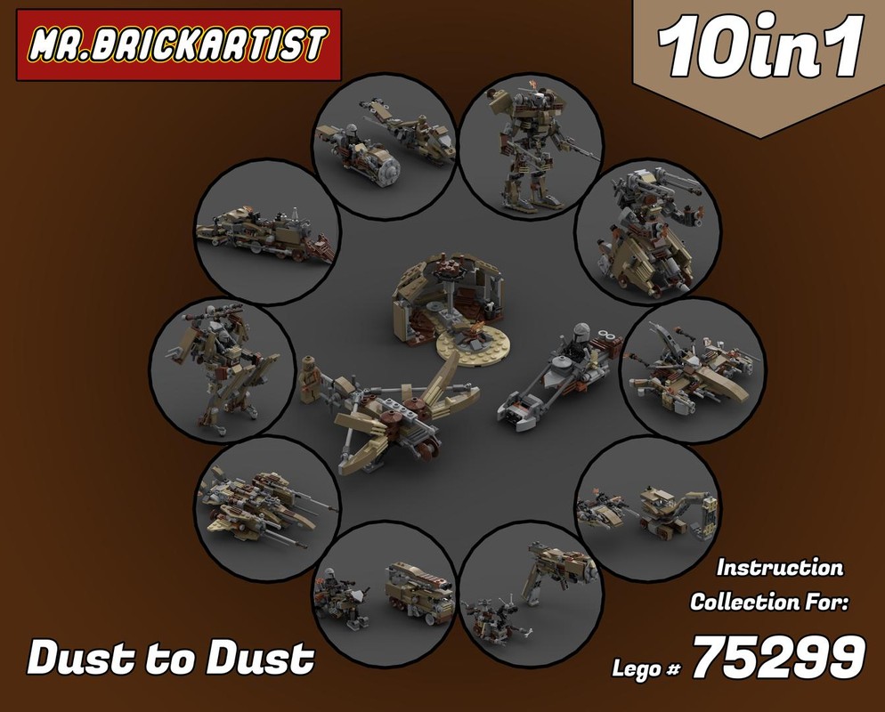 Lego Dust to Dust : 10in1 for #75299