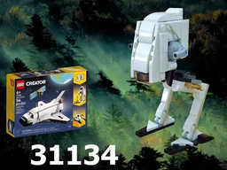 AT-ST / ATST , alternative built of set 31134: Space shuttle