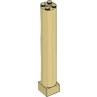 Support 2 x 2 x 11 Solid Pillar / Tan