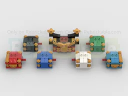 -Ninjago- 15th Anniversary Minifig Display stand