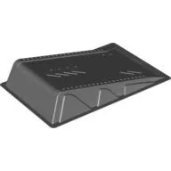 Baseplate Raised Ramp 9 x 15 x 2 (Racers) / Dark Bluish Gray