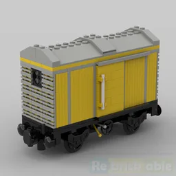 Banana Box Car train vagon