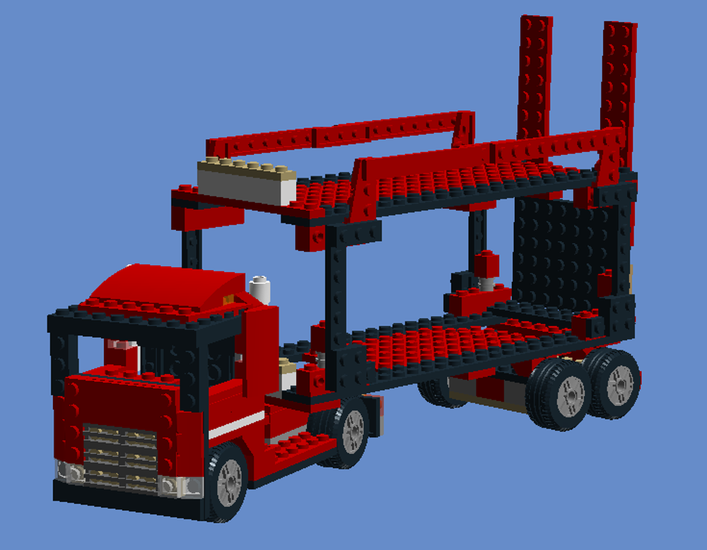 Lego 5867 Car Carrier Trailer