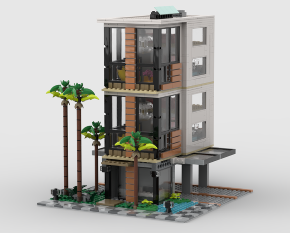 Lego Modern Building