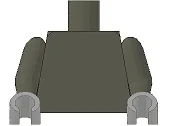 Torso Plain / Dark Gray Arms / Light Gray Hands