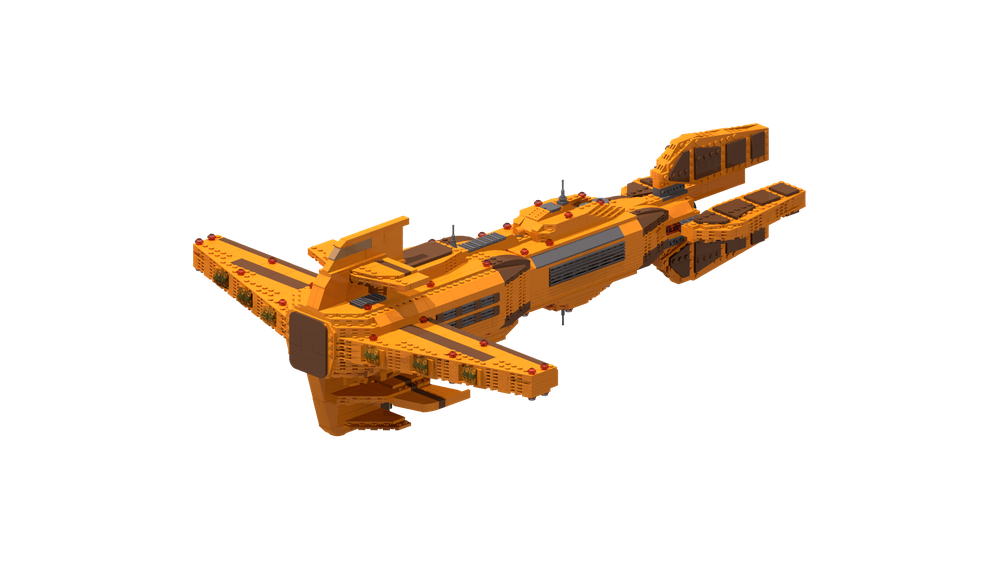 Lego Hutet-Class Supercarrier, Smooth Edition