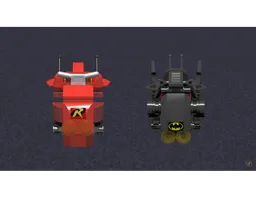 Batman II Hover Bikes