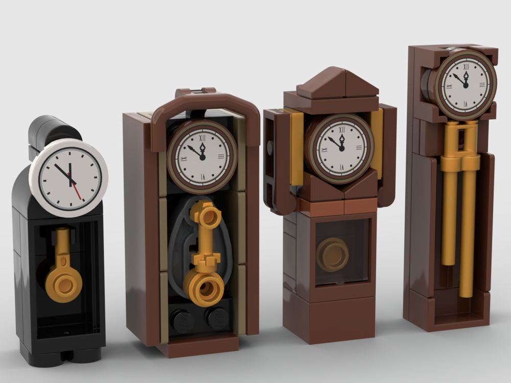 Lego Clock collection (13 items)