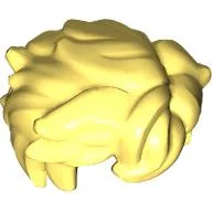 Hair Tousled and Sticking Out on Both Sides / Bright Light Yellow