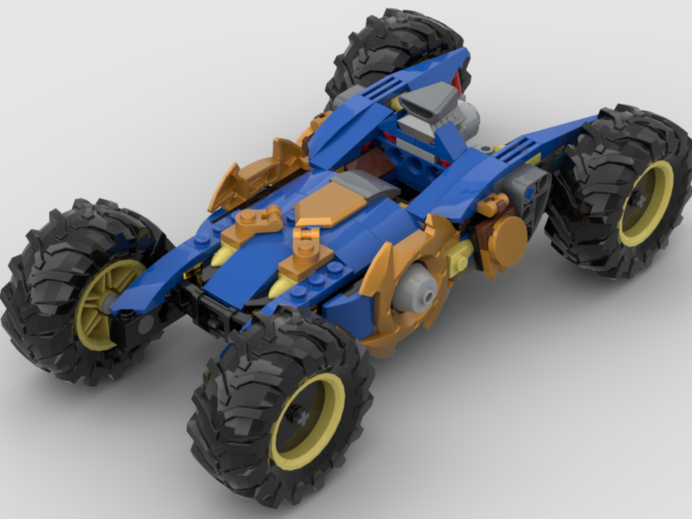 Lego Ninjago Jay's Lightning Cruiser - 71856 Alternative Build