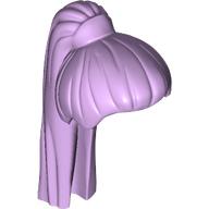 Lego Hair Ponytail Long Straight with Tie / Lavender