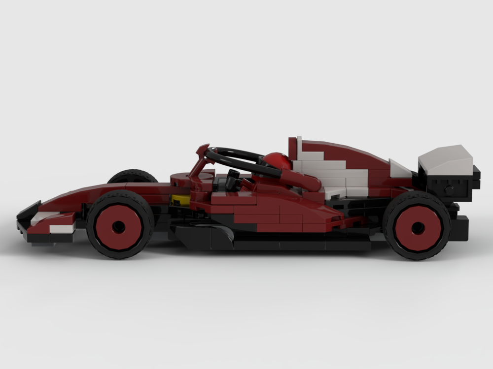 Lego 60443 v2MOC (SF25 F1 race car)