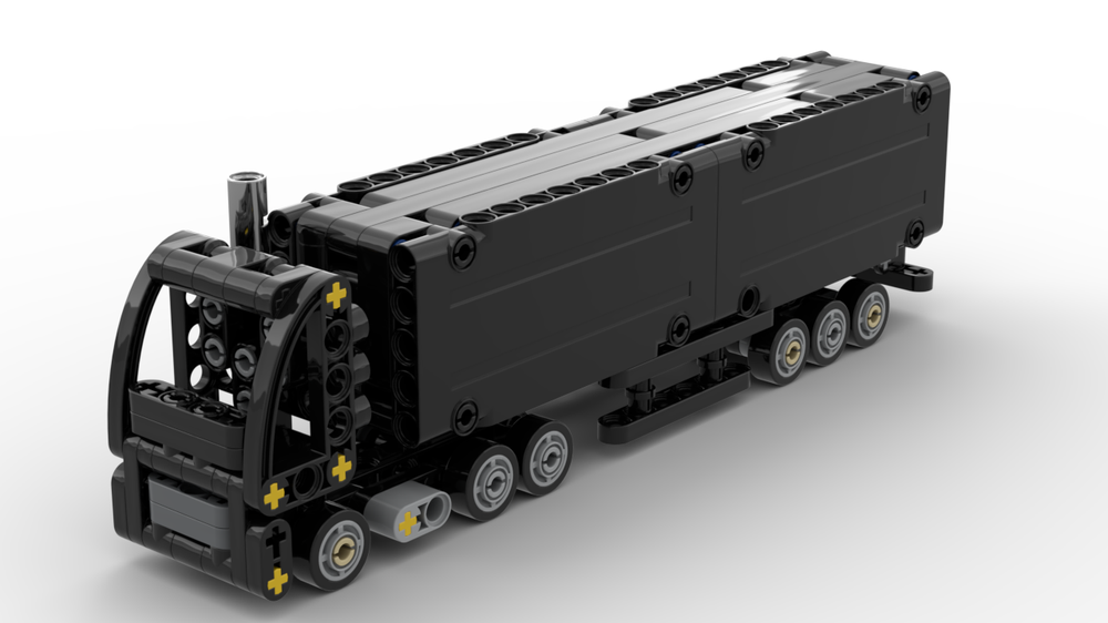 Lego Semi truck 5 Wide