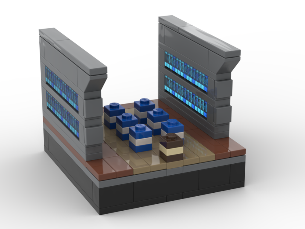 Lego Micro Order 66 in the Jedi Archives