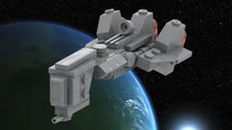 1:1455 Crusader Class Corvette