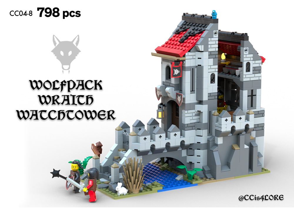Lego Wolfpack Wraith Watchtowwer