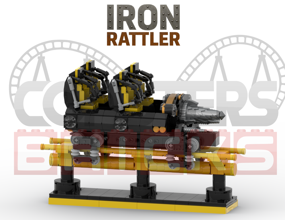 Lego IRON RATTLER - Six Flags Qiddiya