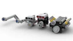 lego technic V8 fake engine 4in1