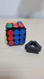 working LEGO Rubik's Cube (NEW REVISED)