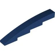 Brick Curved 1 x 8 x 1 2/3 / Dark Blue