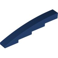 Lego Brick Curved 1 x 8 x 1 2/3 / Dark Blue